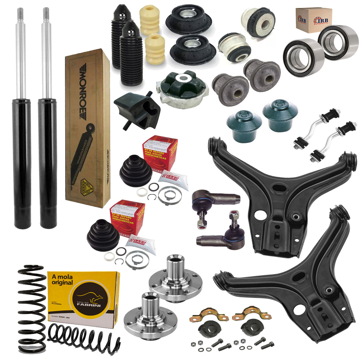 Kit Suspensão Dianteira Completa Santana Quantum 1996 a 2006
