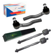 2 Braço Axial + 2 Terminal Direção Palio 1996 1997 1998 1999