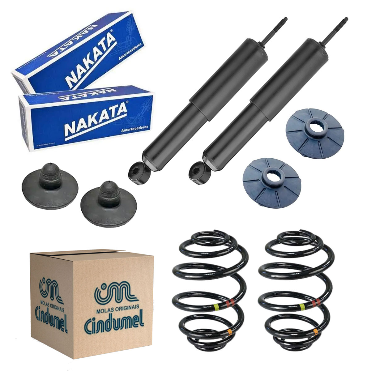 Kit Mola GNV Amortecedor Traseiro Monza 1986 1985 1984 1983