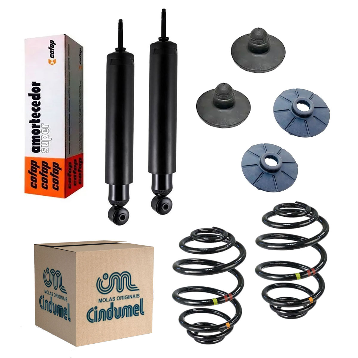 Kit Mola GNV Amortecedor Traseiro Monza 1983 1984 1985 1986