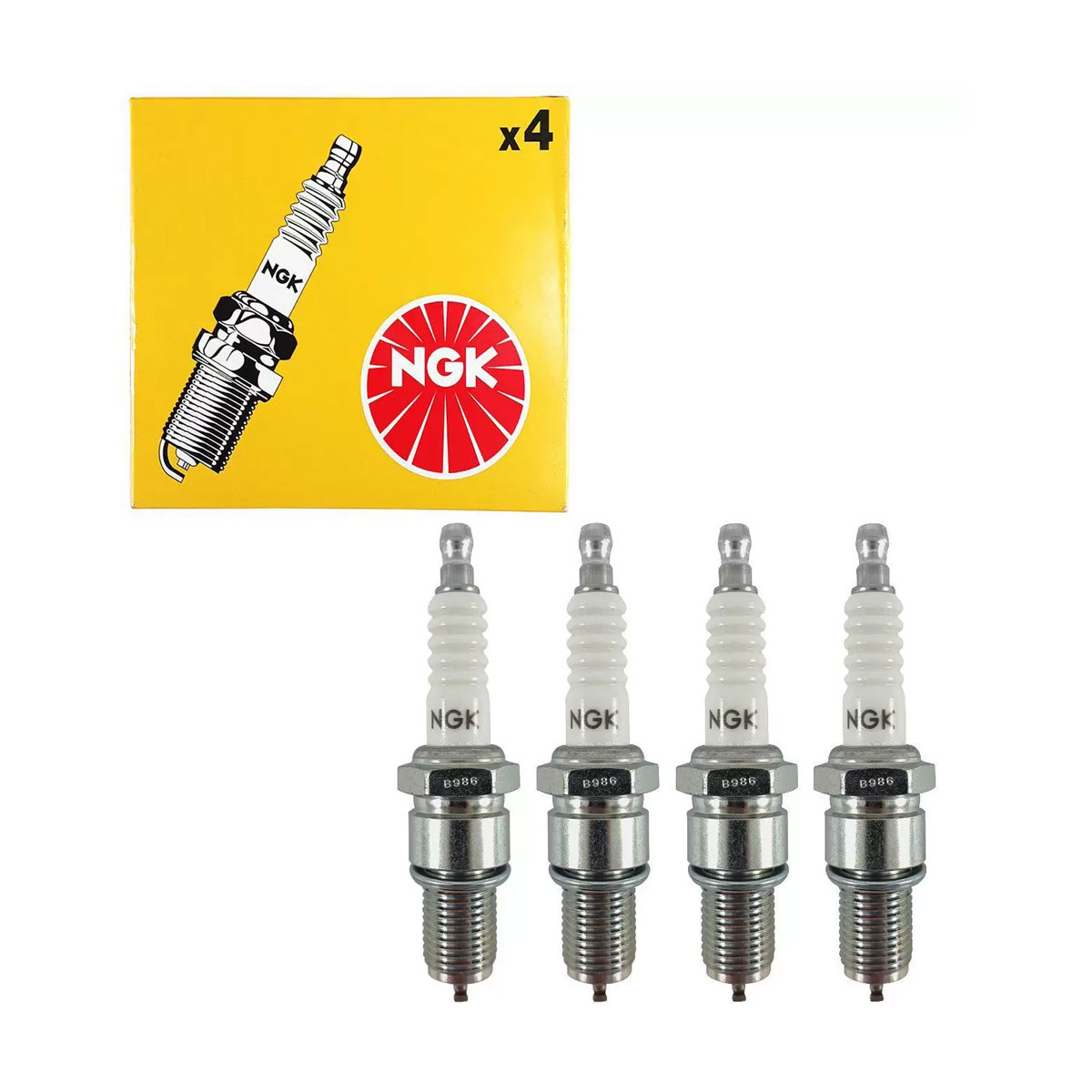 Jogo Vela Ignição Ngk Voyage 1.8 2.0 Ap Álcool 1982 A 1991