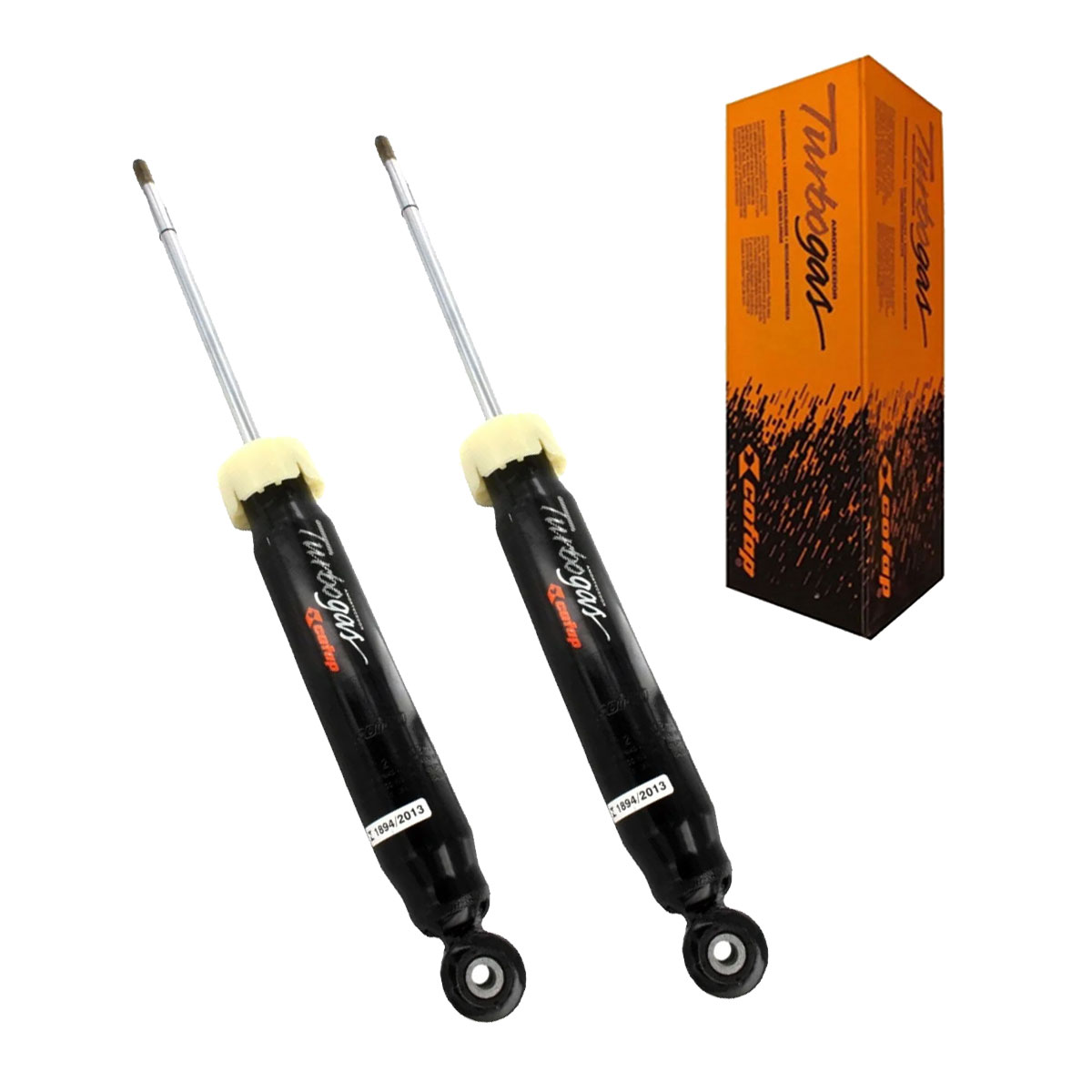 Par Amortecedores Traseiros Siena 2002 2003 2004 2005 2006