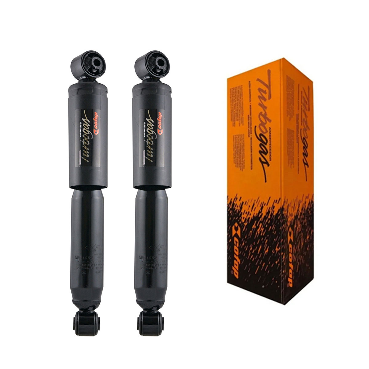 Par Amortecedores Traseiros Montana 2003 2004 2005 2006 2007