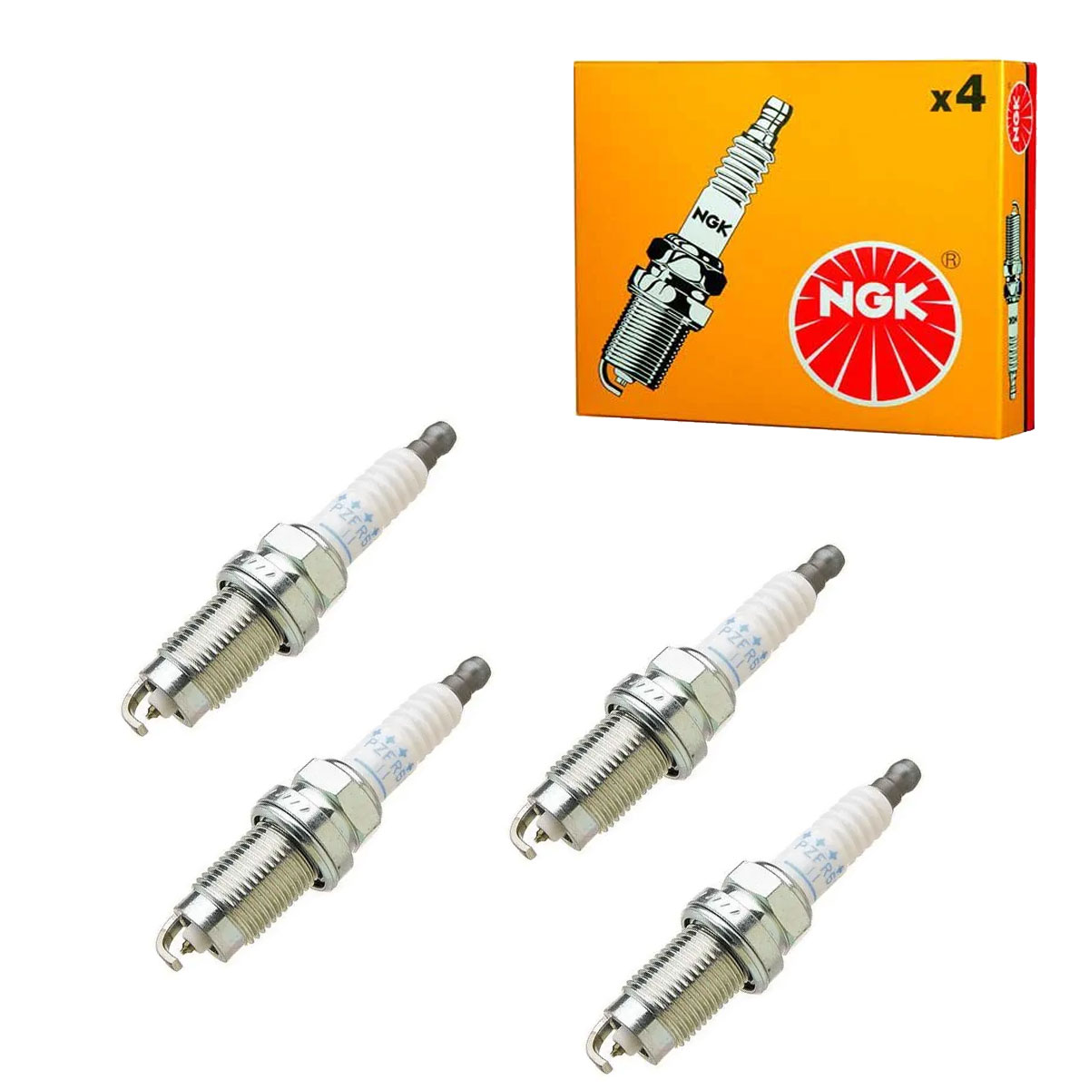 Jogo Vela Ignição Ngk Platina Golf 1.6 8v 2002 2003 2004