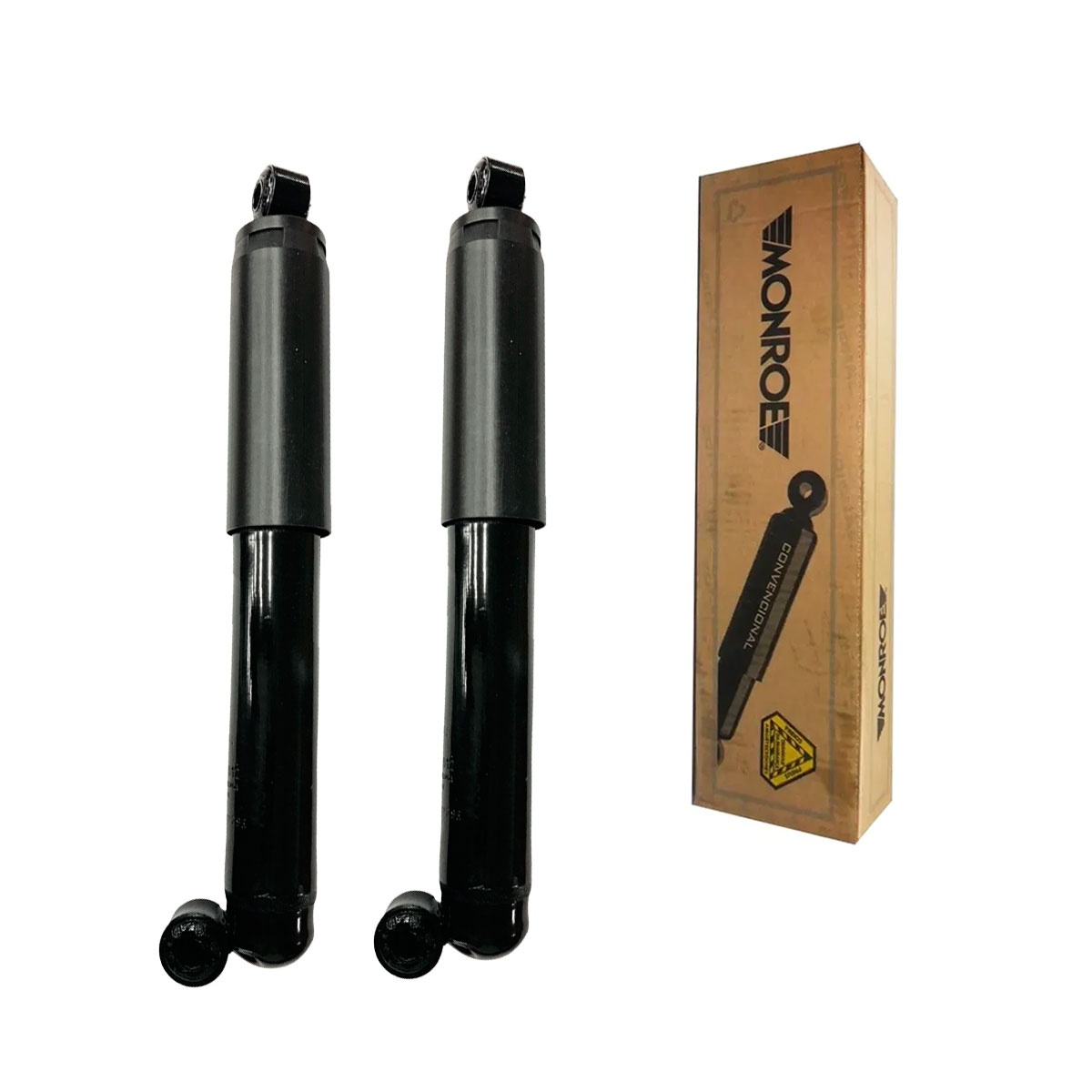 Par Amortecedores Traseiros Fiorino 2001 2002 2003 2004 2005