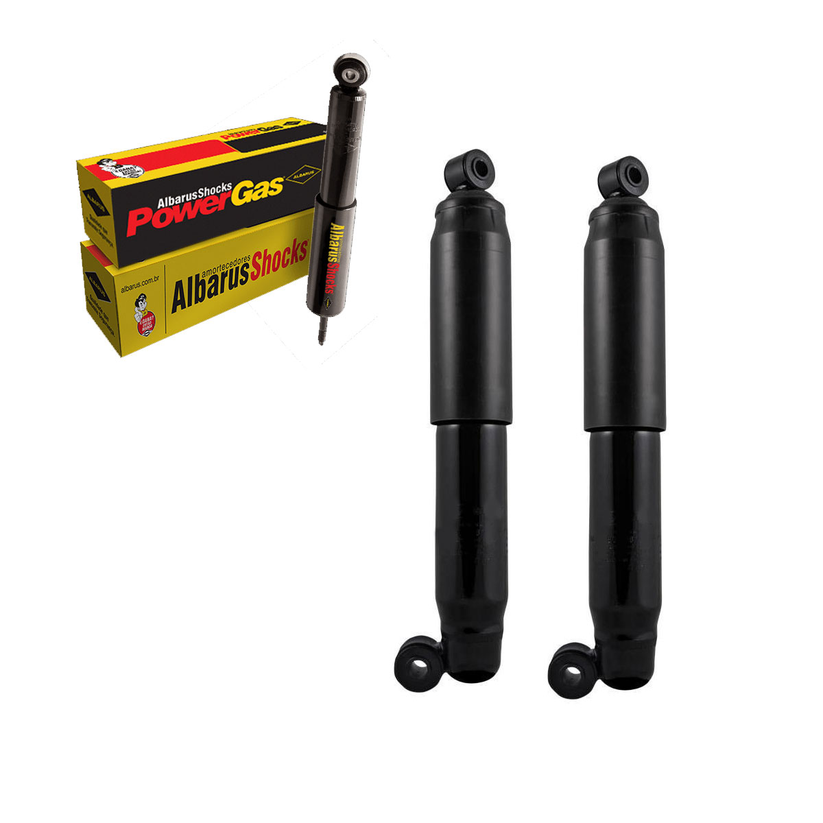 Par Amortecedores Traseiros Strada 2008 2009 2010 2012 2013