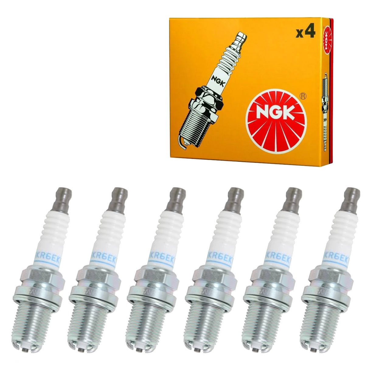 Jogo Vela Ignição NGK Audi A4 3.0 2000 2001 2002 2003 2004