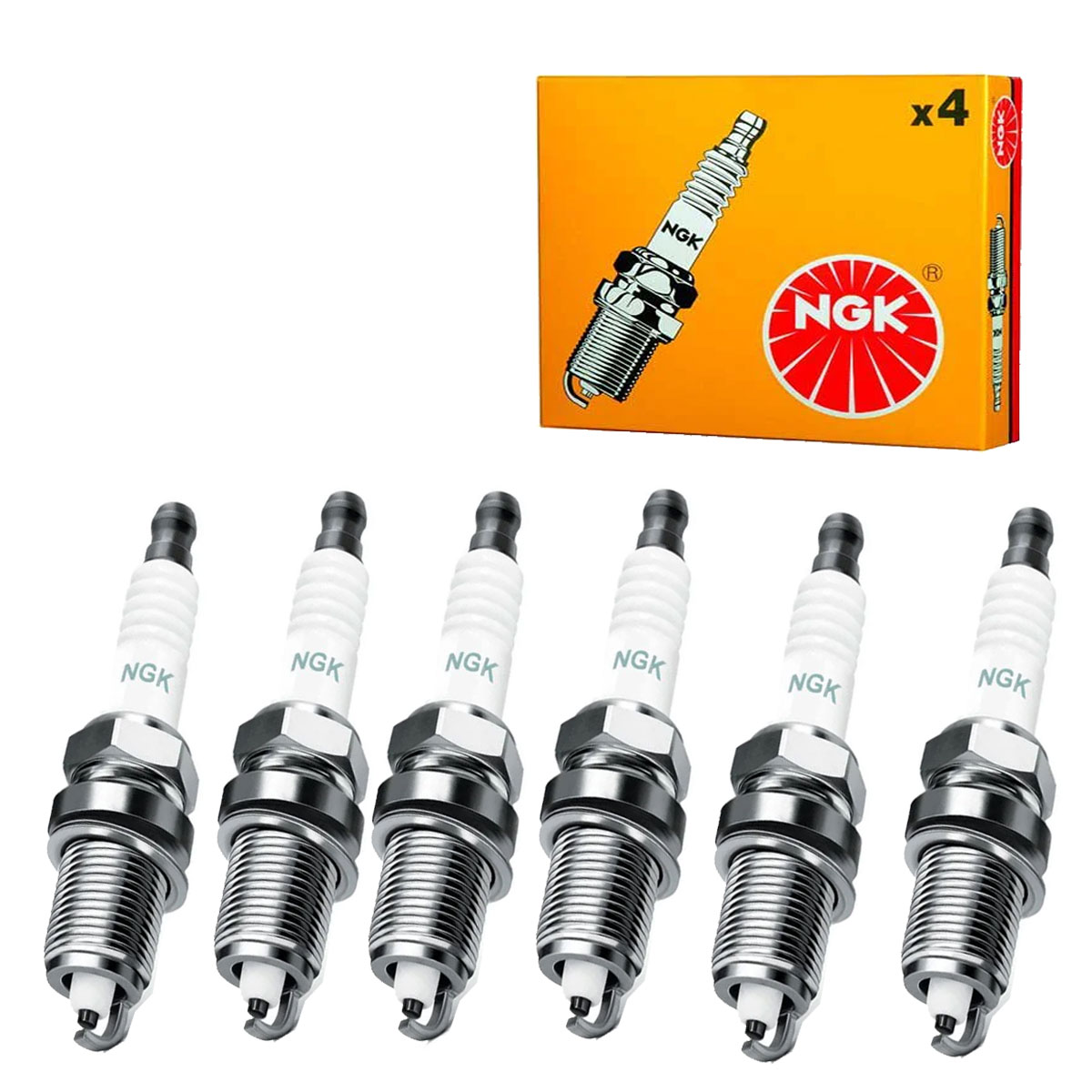 Jogo Vela Ignição NGK Grand Caravan 3.3 1995 1996 1997 1998