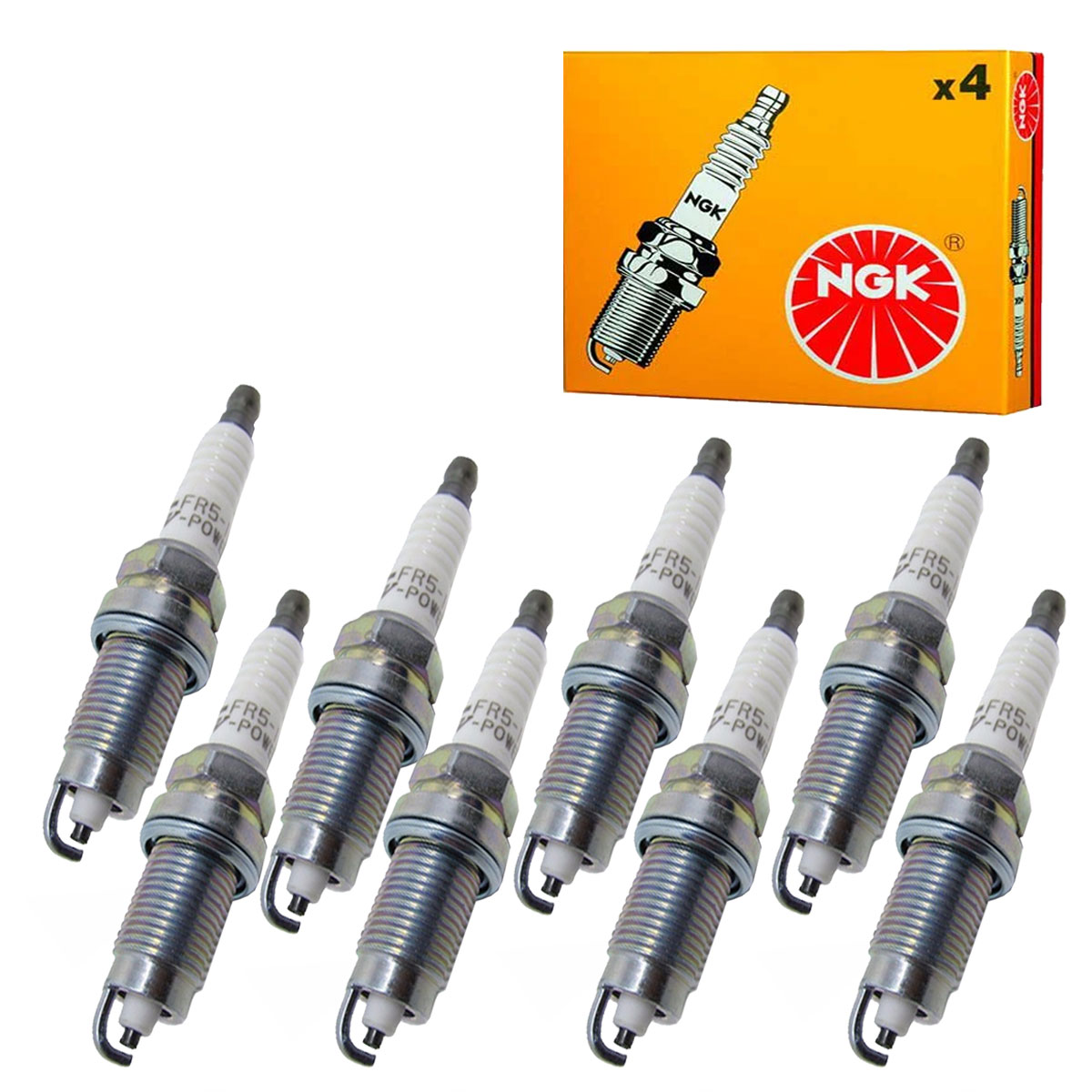 Jogo Vela Ignição NGK Cherokee 5.2 V8 Gasolina 1997 1998