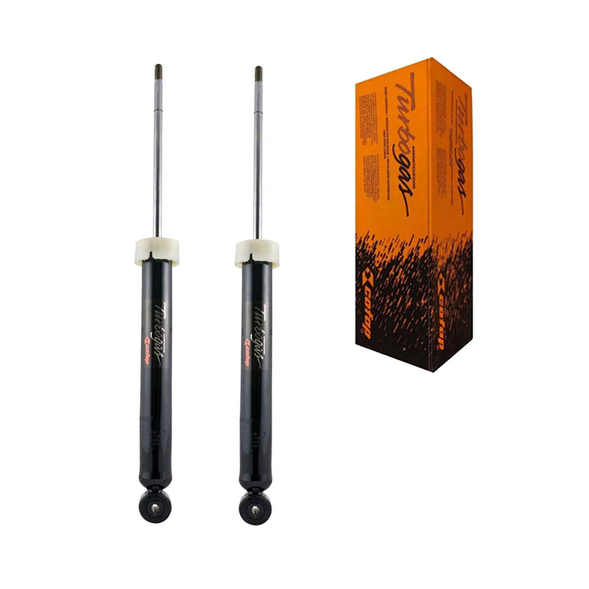 Par Amortecedores Traseiros Palio Attractive 2012 2013 2014