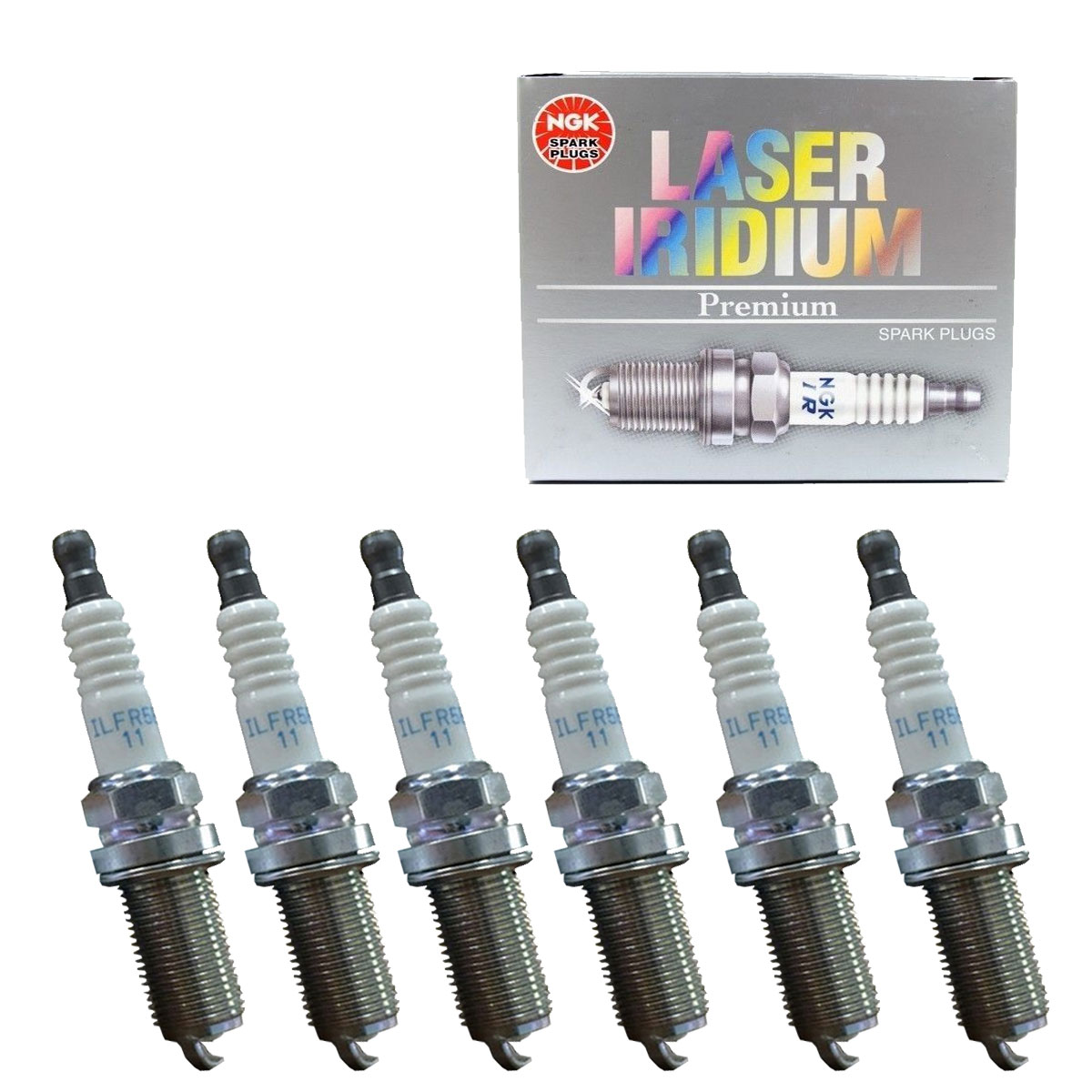 Jogo Vela Ignição NGK Santa Fé 2.7 V6 DOHC 2007 2008 2009