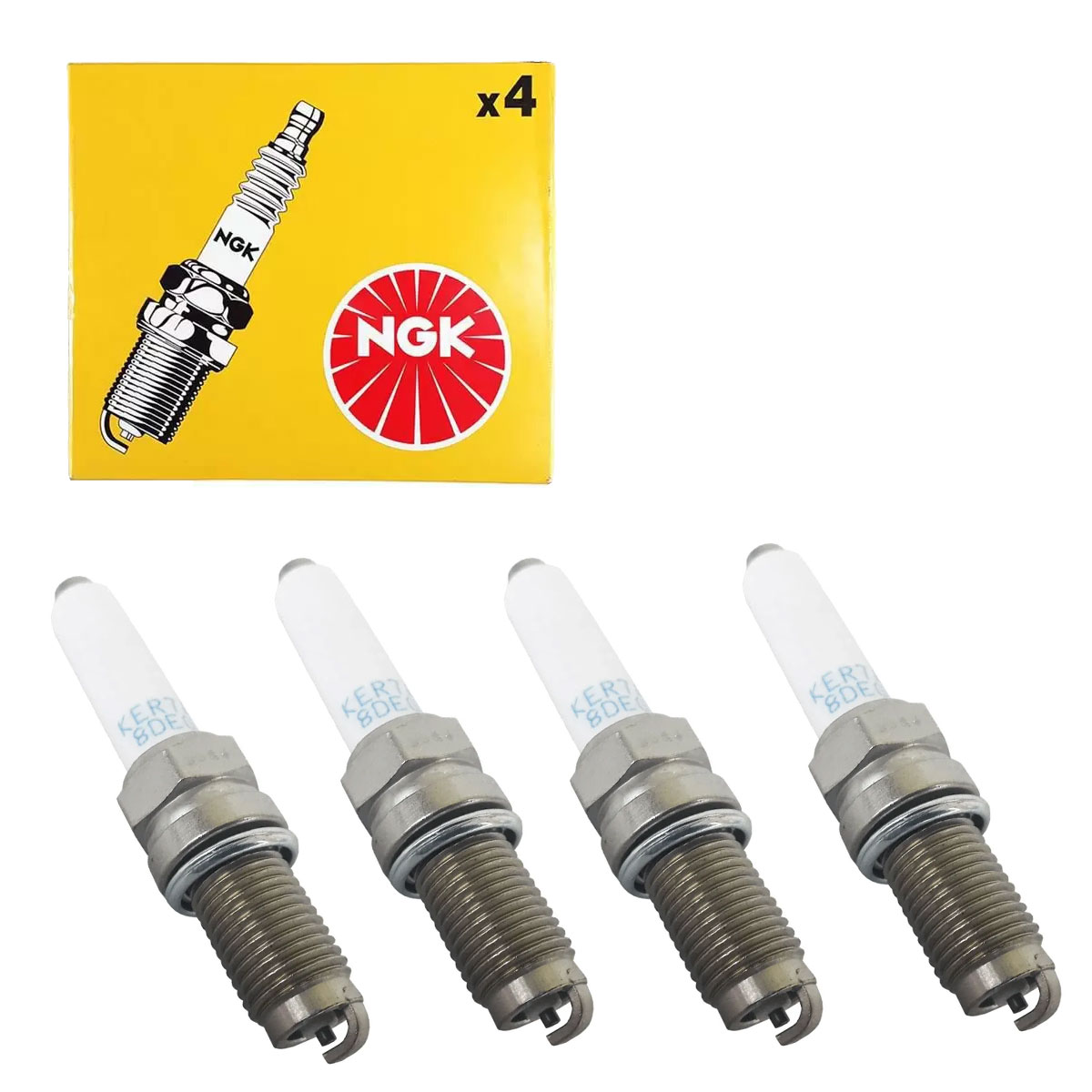 Jogo Vela Ignição NGK Virtus 1.6 16V MSI 2018 2019 2020 2021