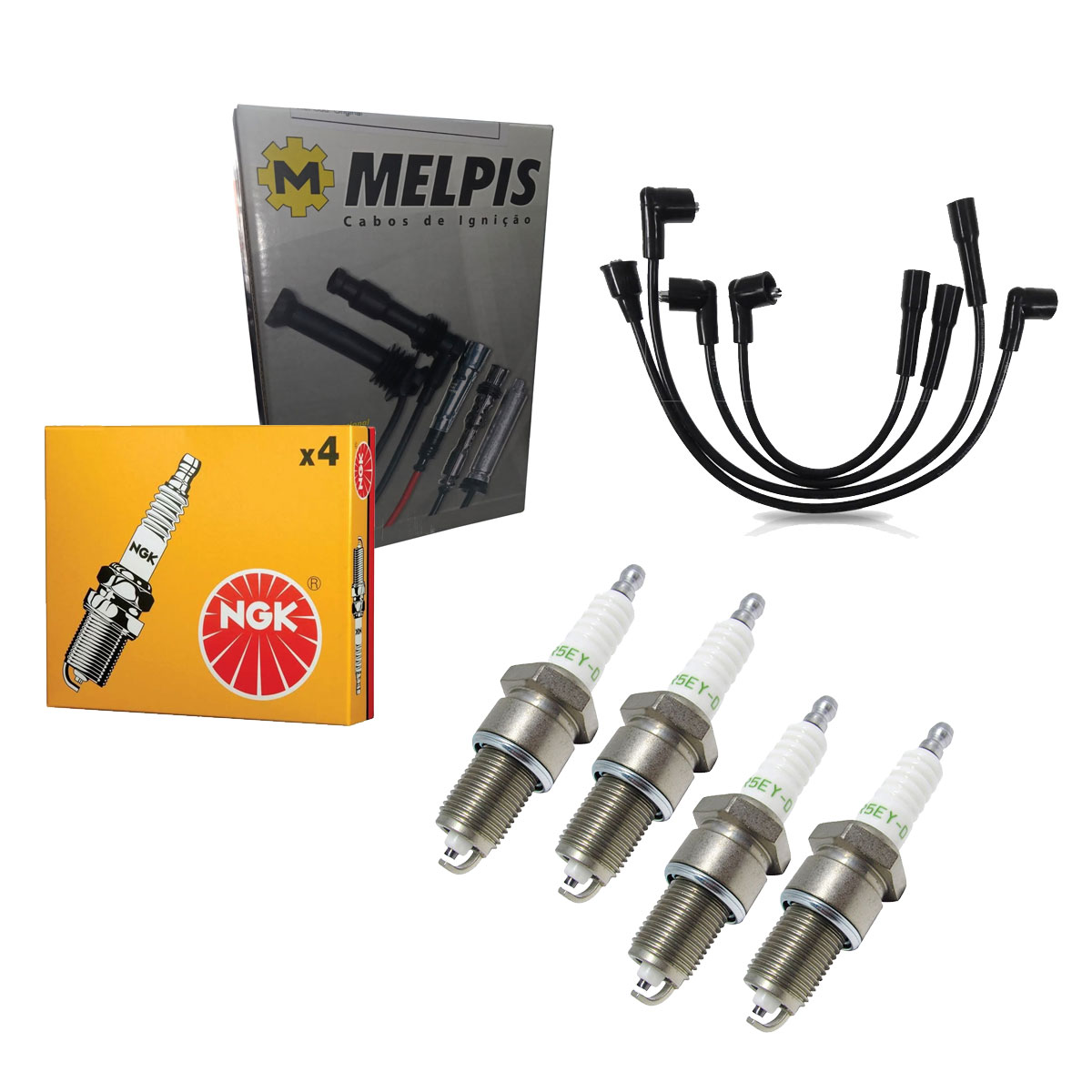 Jogo Cabo + Velas Towner Van 1993 1994 1995 1996 1997 1998