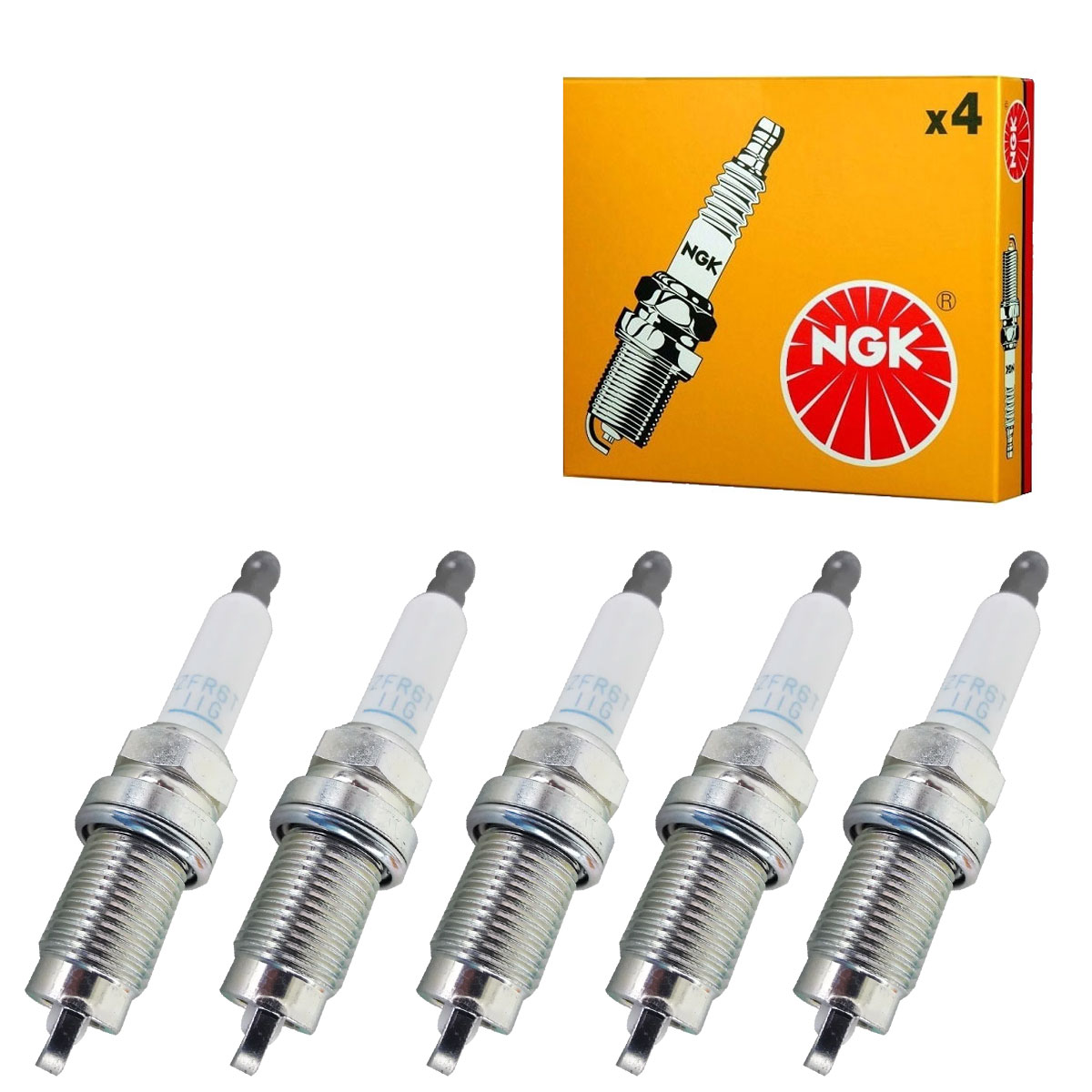 Jogo Vela Ignicao NGK Jetta Variant 2.5 20V 2008 2009 2010