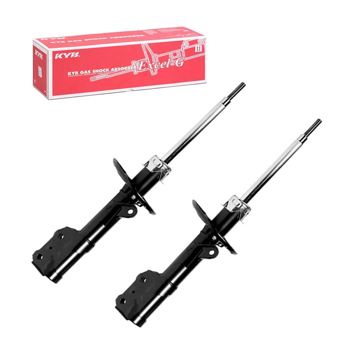 Par Amortecedores Dianteiros Fit 2003 2004 2005 2006 2007