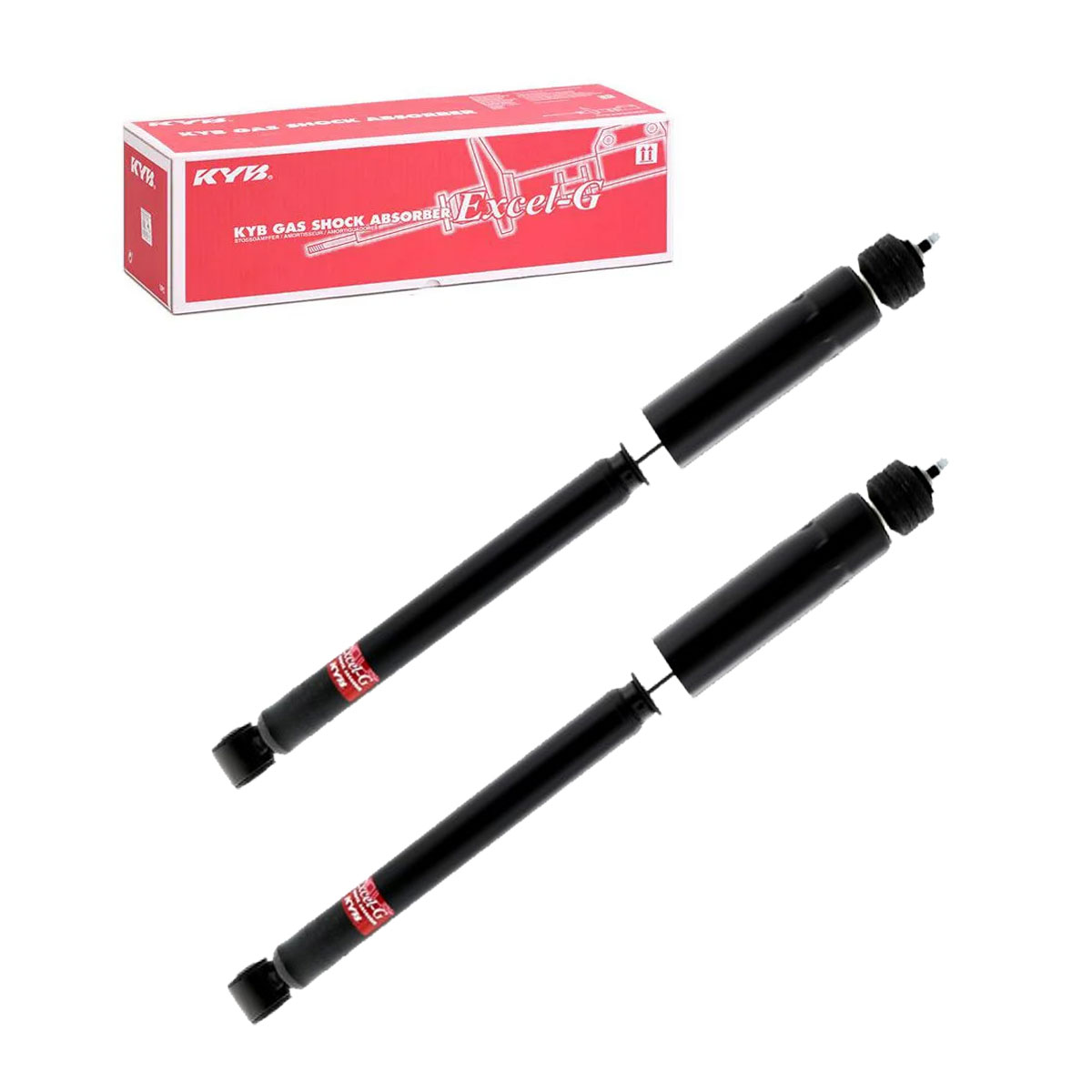 Par Amortecedores Traseiros Fit 2009 2010 2011 2012 2013