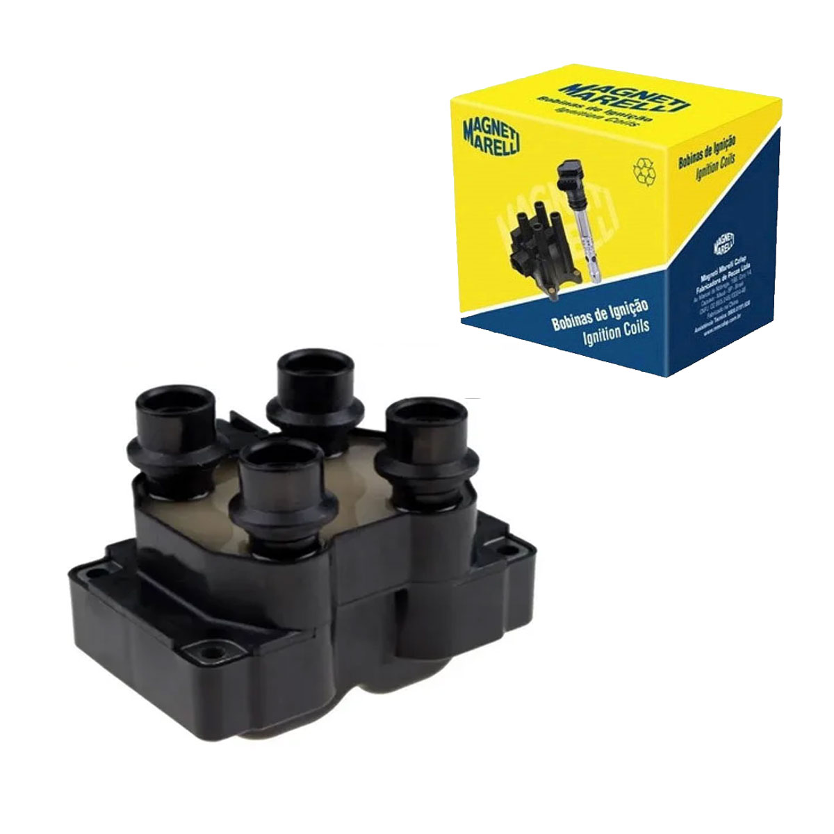 Bobina Ignição Courier 1.3 Endura Gasolina 1997 1998 1999