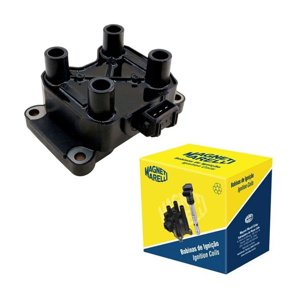 Bobina Ignição Saveiro 1.6 8V Flex 2003 2004 2005 2006 2007