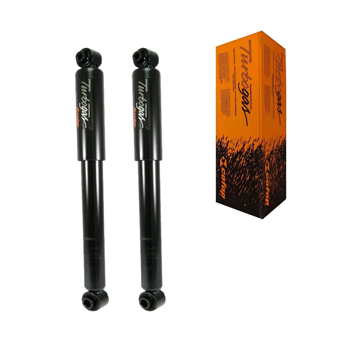 Par Amortecedores Traseiros C3 2008 2009 2010 2011 2012