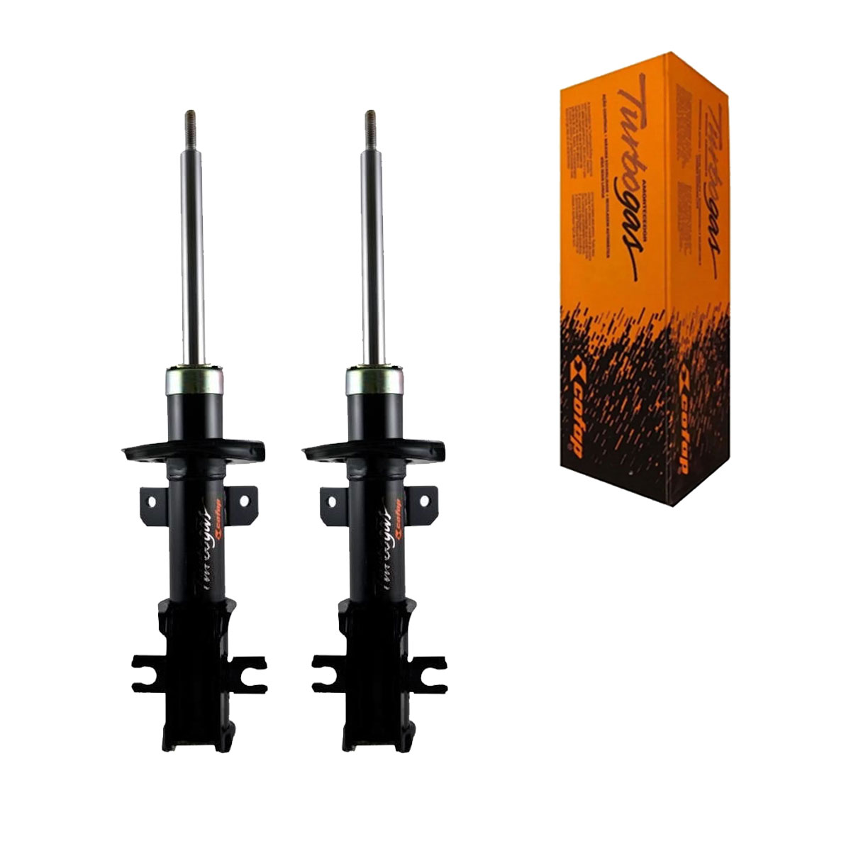 Par Amortecedores Dianteiros Bravo 2010 2011 2012 2013