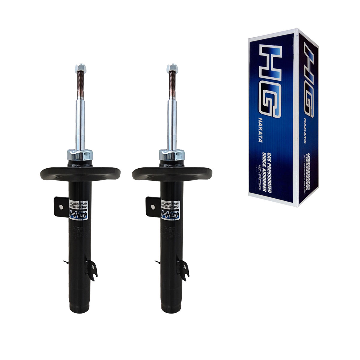 Par Amortecedores Dianteiros C3 2013 2014 2015 2016 2017