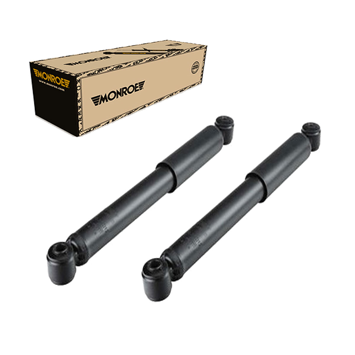 Par Amortecedores Traseiros C3 2007 2008 2009 2010 2011 2012