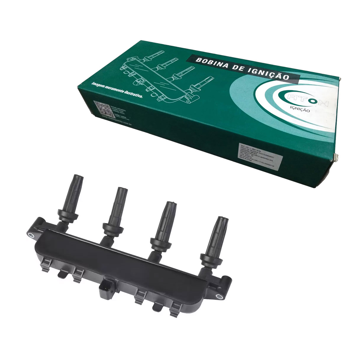 Bobina Ignição Peugeot Partner 1.6 8V 1997 1998 1999 2000