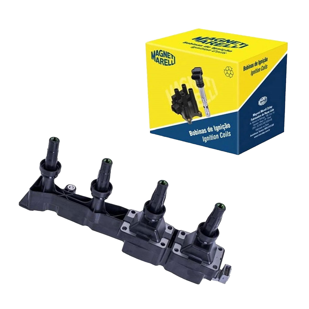 Bobina Ignição Peugeot 307 1.6 16V 2003 2004 2005 2006 2007