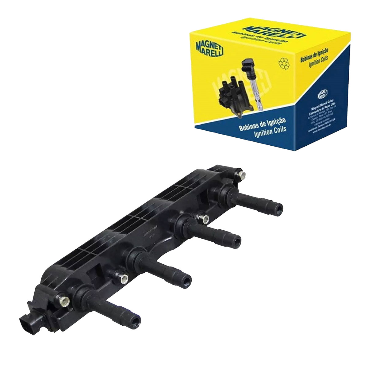 Bobina Ignição Chevrolet Meriva 1.8 16V Gasolina 2003 2004