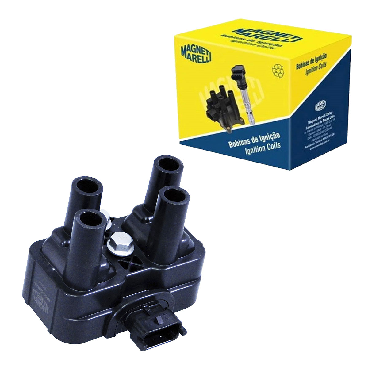 Bobina Ignição Uno 1.0 8V Evo 2010 2011 2012 2013 2014 2015