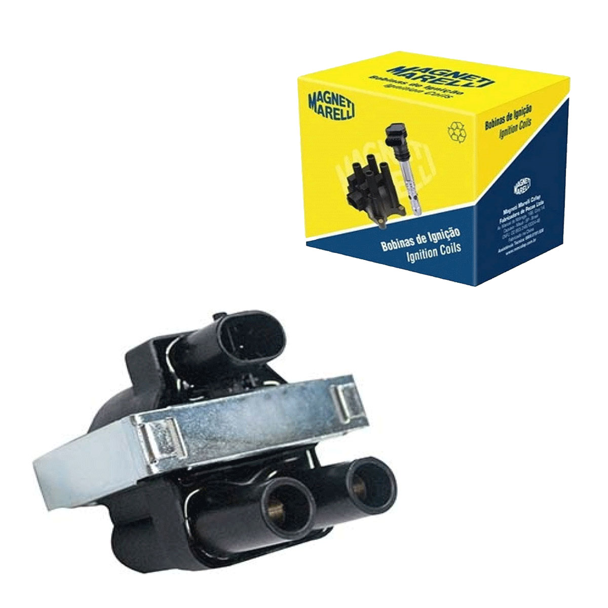 Bobina Ignição Uno Mille 1.0 8V 1993 1994 1995 1996 1997