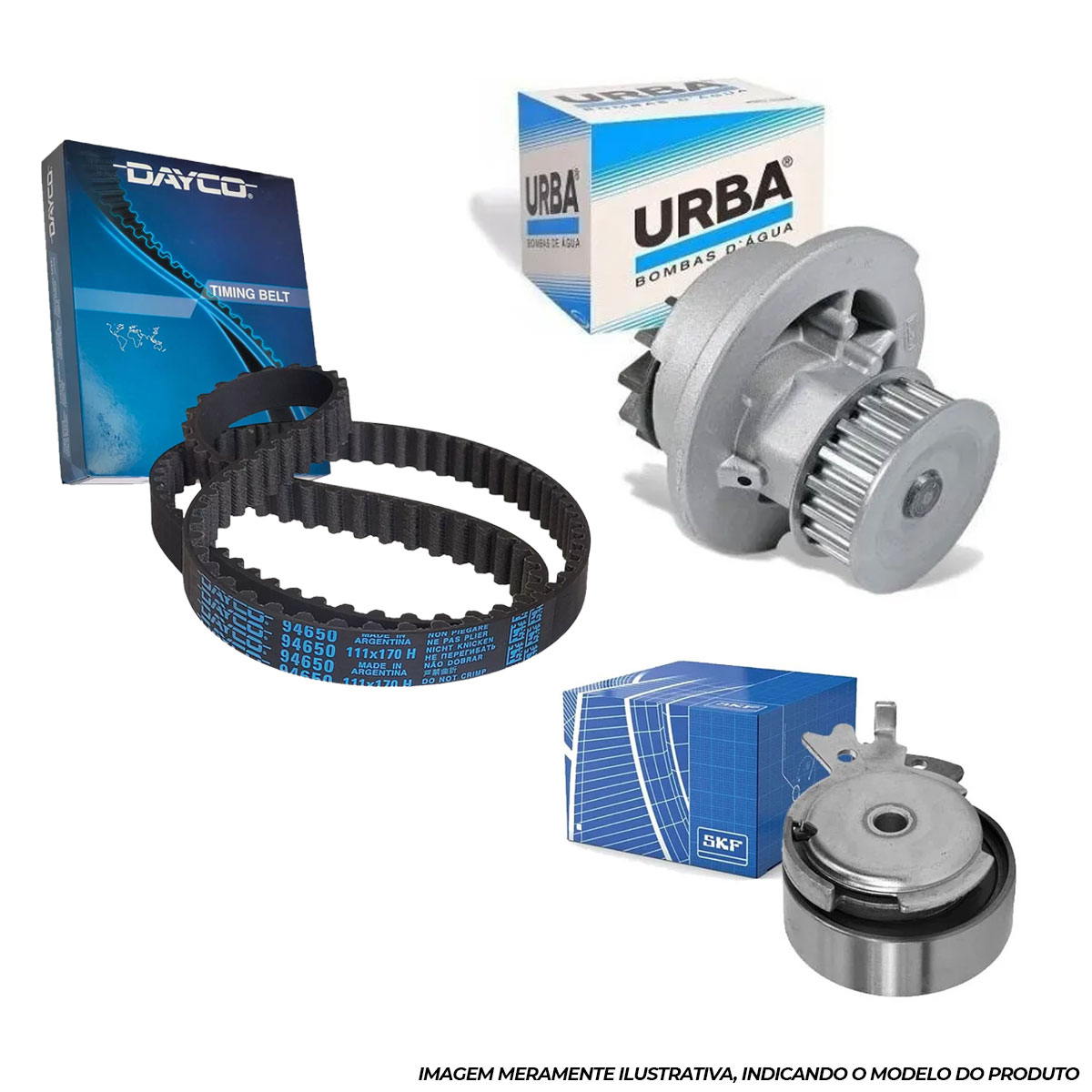 Correia Dentada Tensor Bomba D'Agua Corsa 1.4 1996 1995 1994