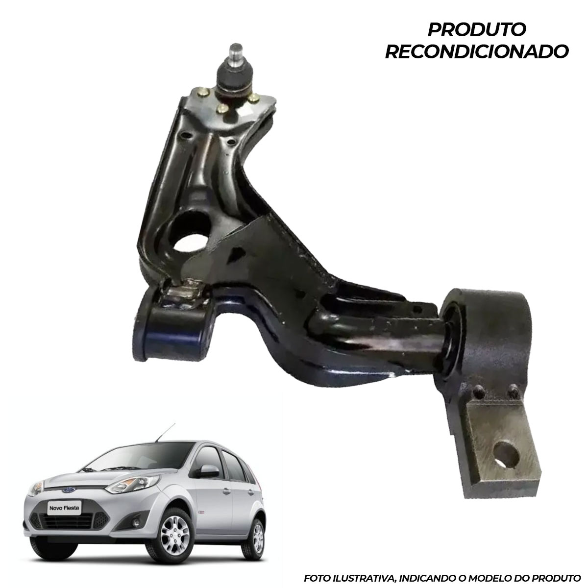 Bandeja Balança Completa Direita Fiesta Class 2011 2010 2009