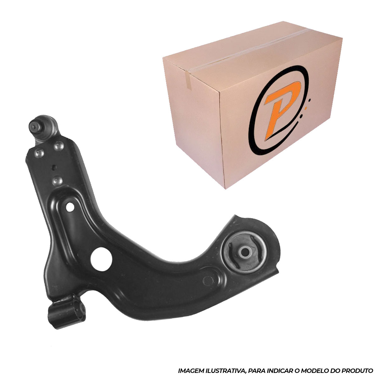 Bandeja Balança Direita Completa Fiesta Street 2001 até 2006