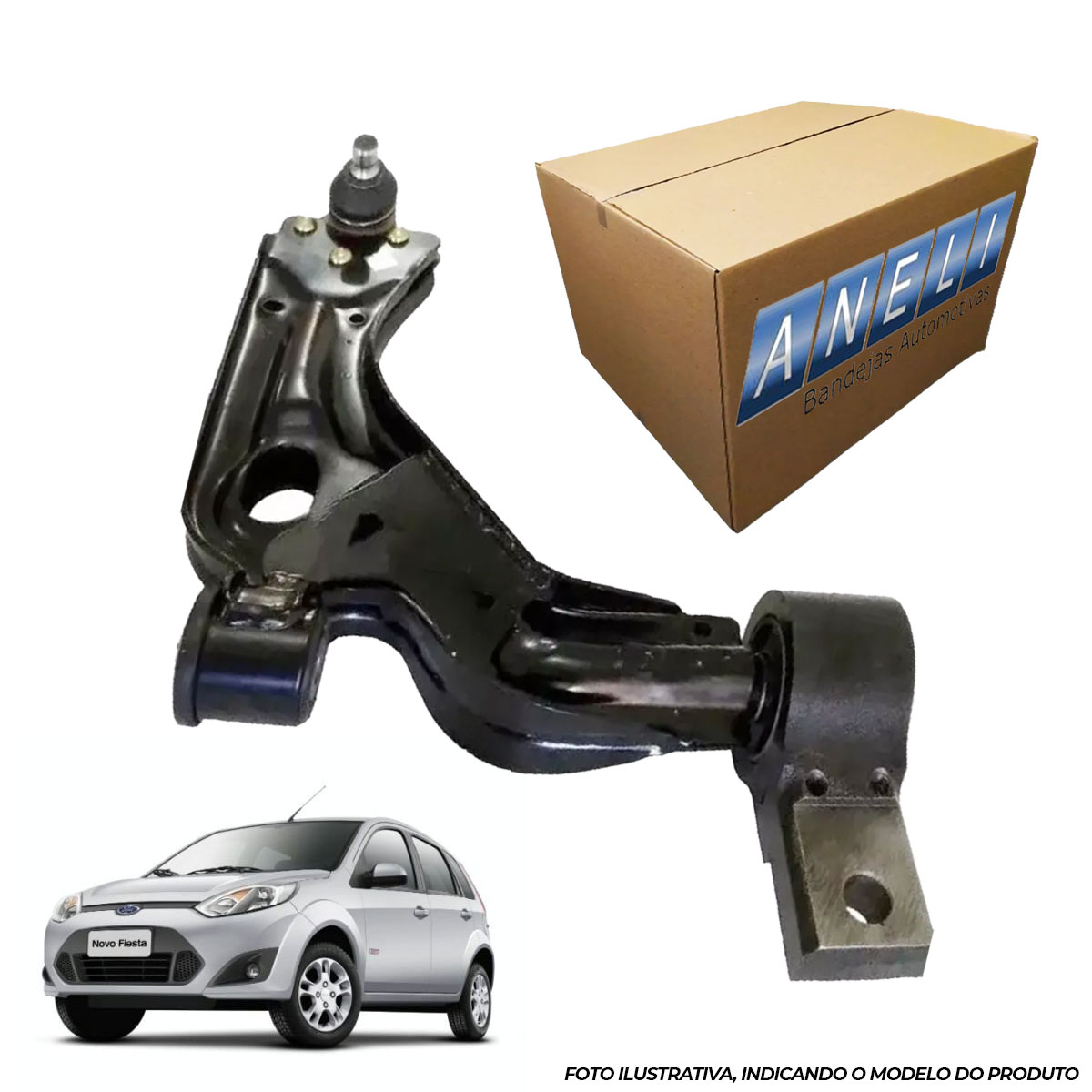 Bandeja Balança Completa Direita Fiesta Class 2014 2013 2012