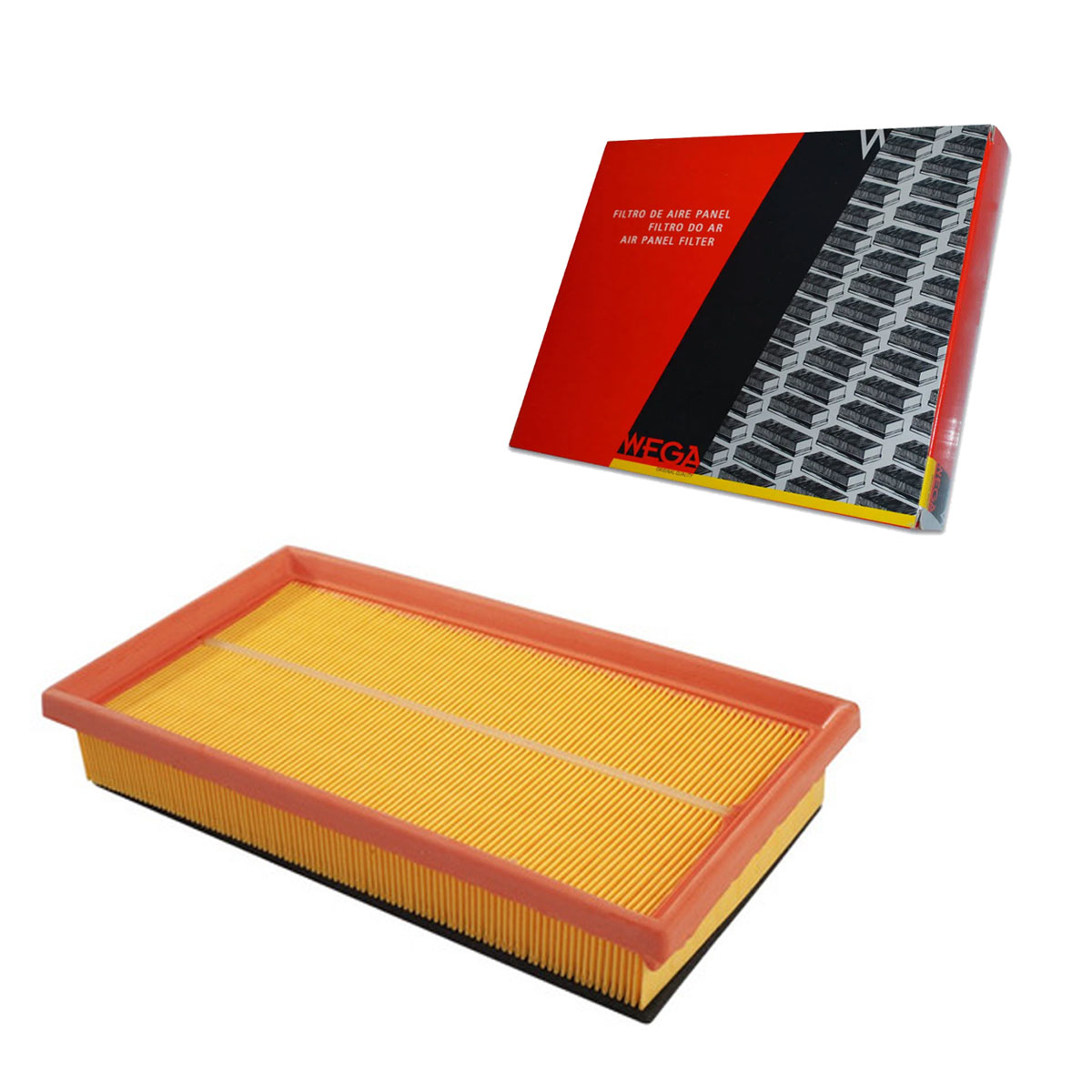 Filtro Ar Ford Ka 1.0 8V 1.3 Endura Gasolina 1997 1998 1999