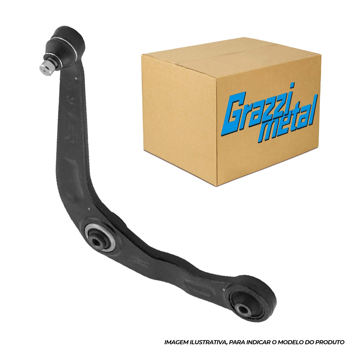 Bandeja Balança Direita Pivô Peugeot Hoggar 206 207 Todos