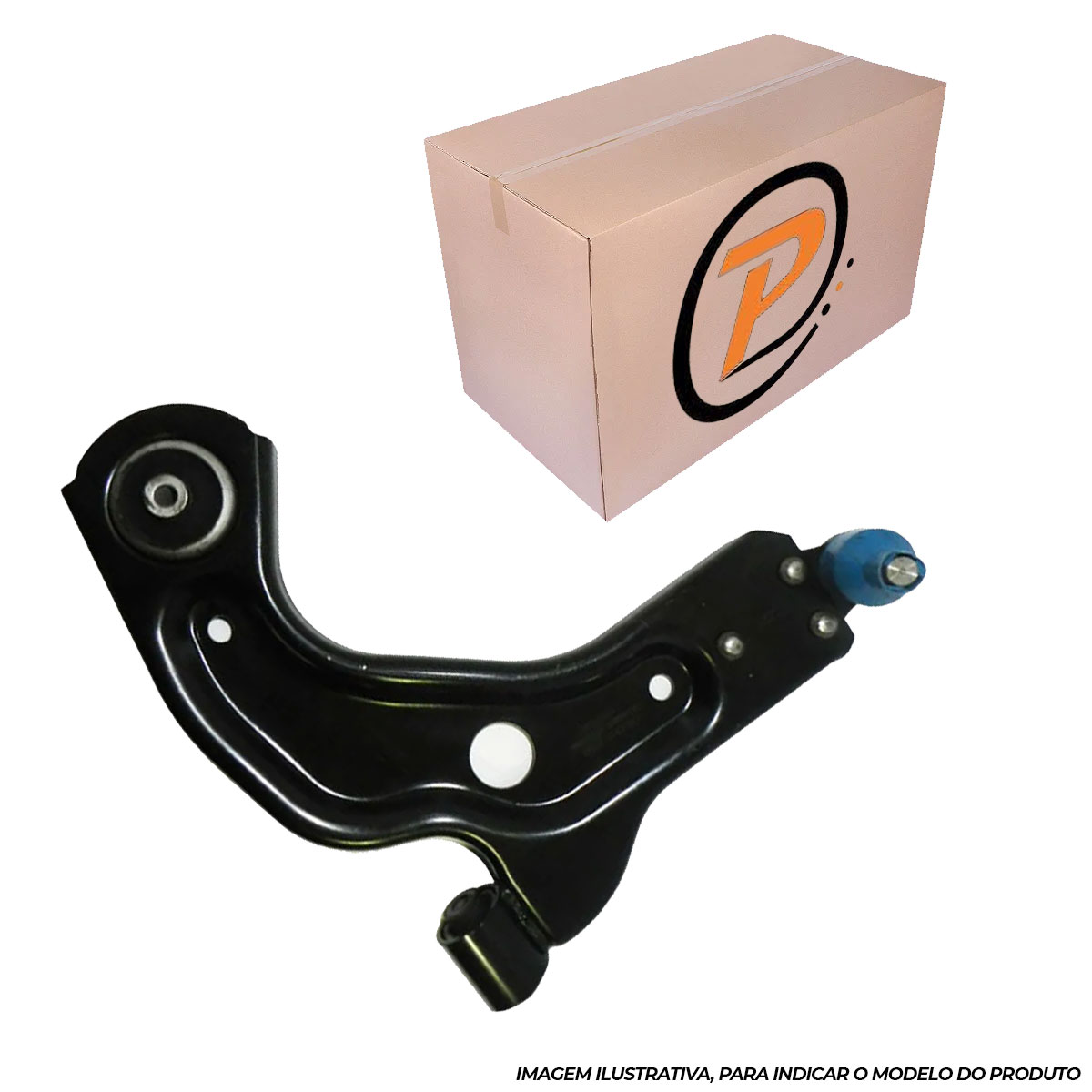 Bandeja Balança Completa Esquerda Ford Courier 1997 a 2013