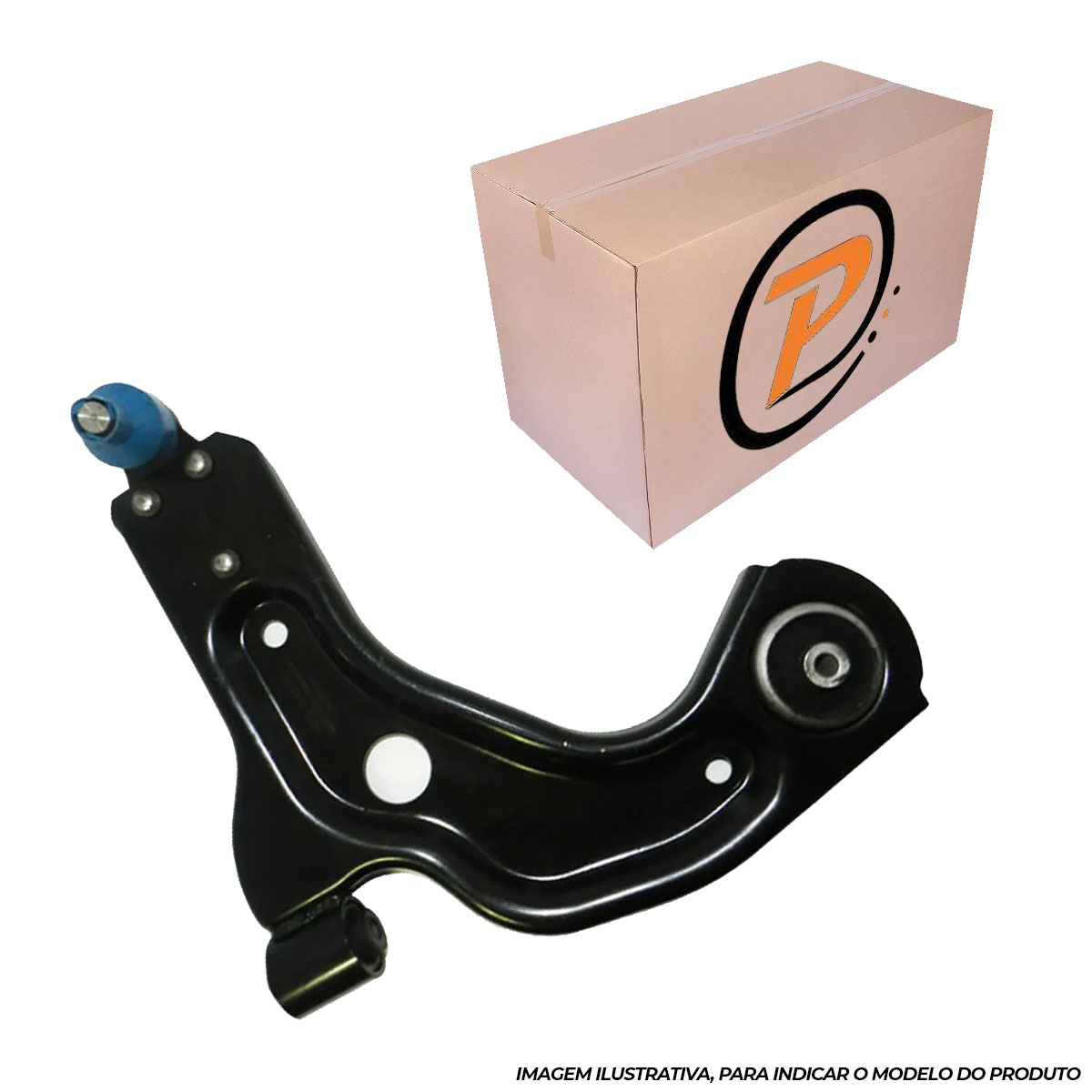 Bandeja Balança Completa Direita Ford Courier 1997 até 2013