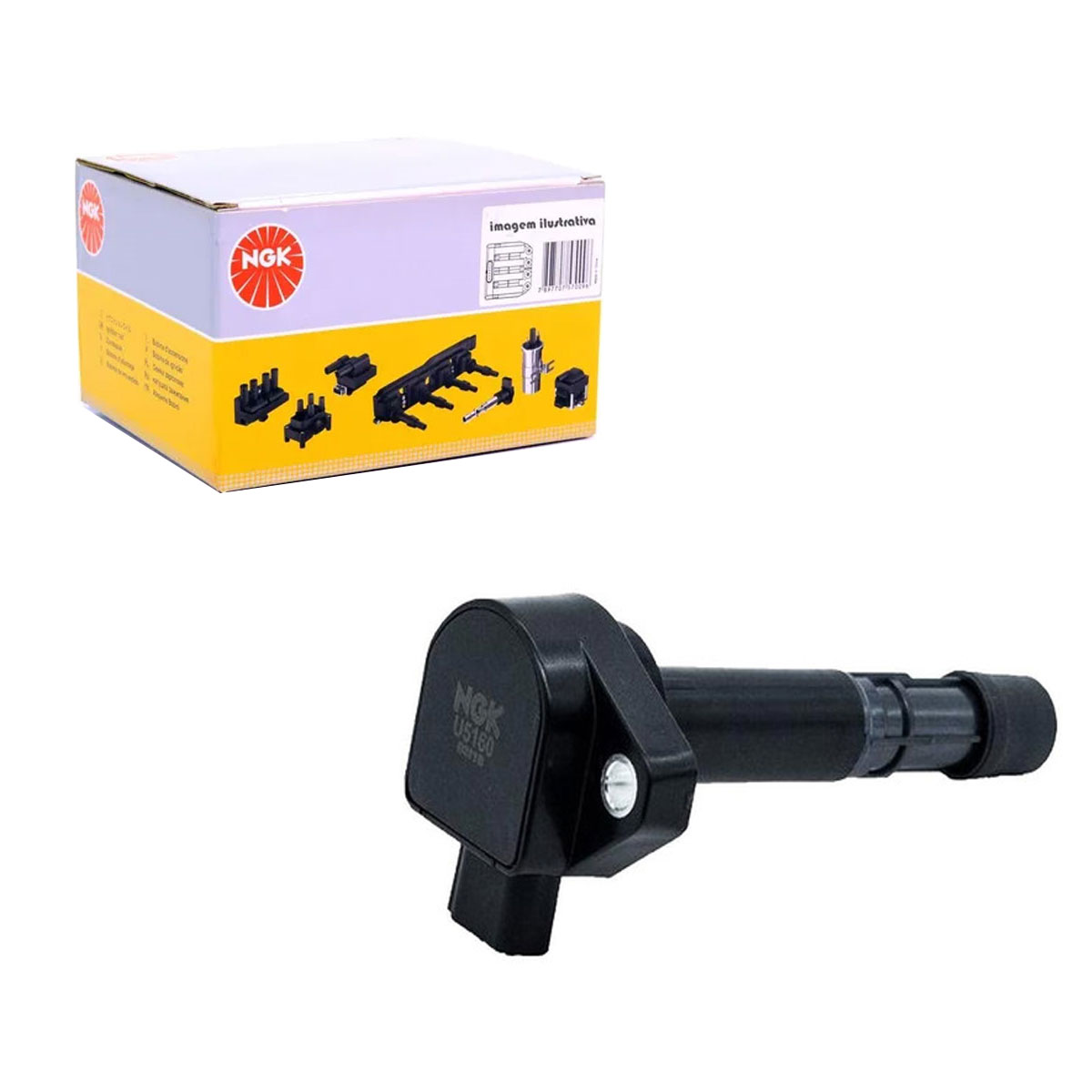 Bobina Ignição Honda Civic 1.7 16V Gasolina 2001 2002 2003