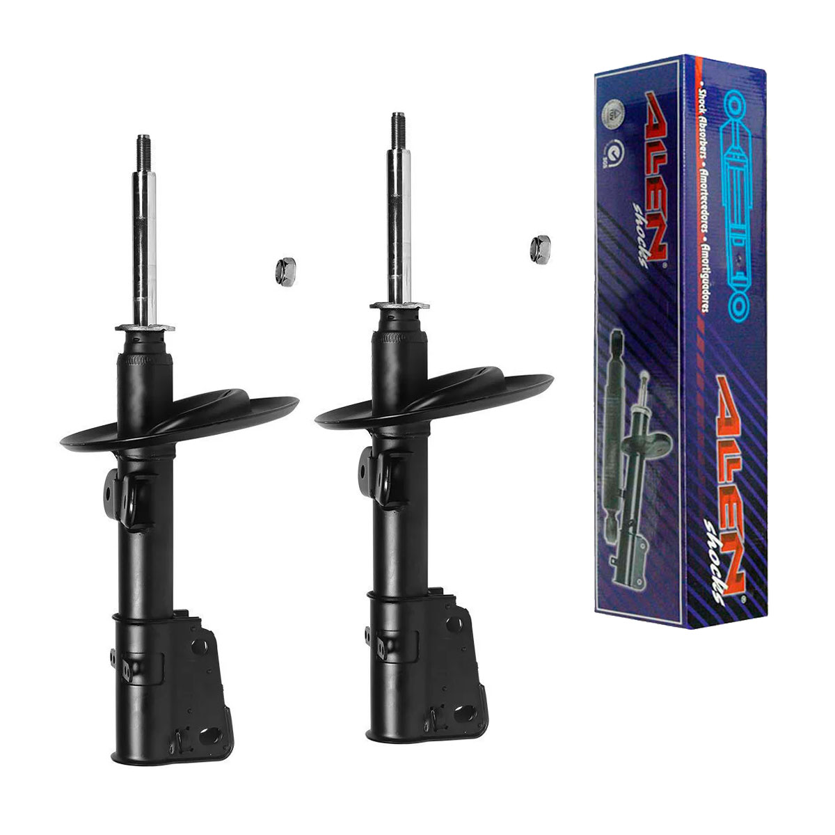 Par Amortecedores Dianteiros Gran Caravan 1998 1999 2000