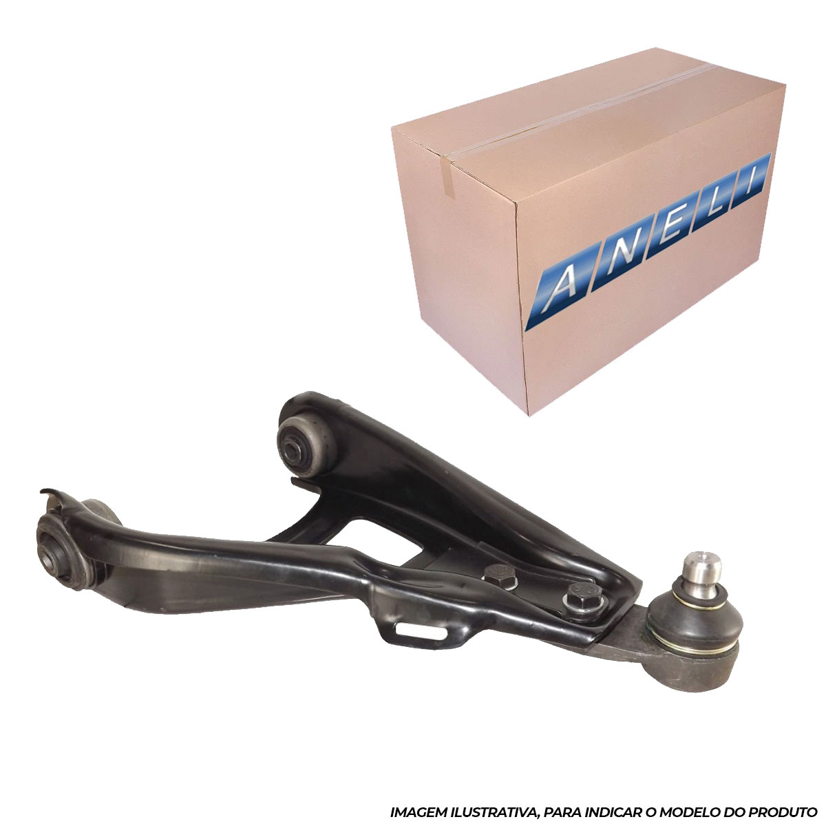 Bandeja Balança Esquerda Pivô Completa Kangoo 1999 até 2021