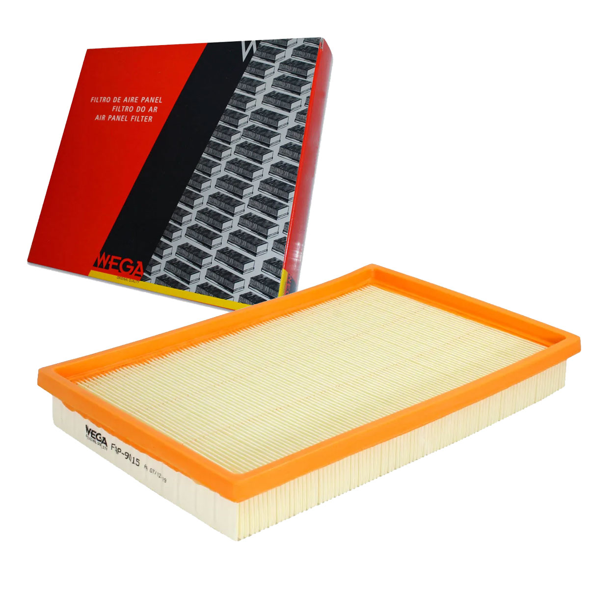 Filtro Ar Fiat Punto 1.4 Fire 8V 2007 2008 2009 2010 2011