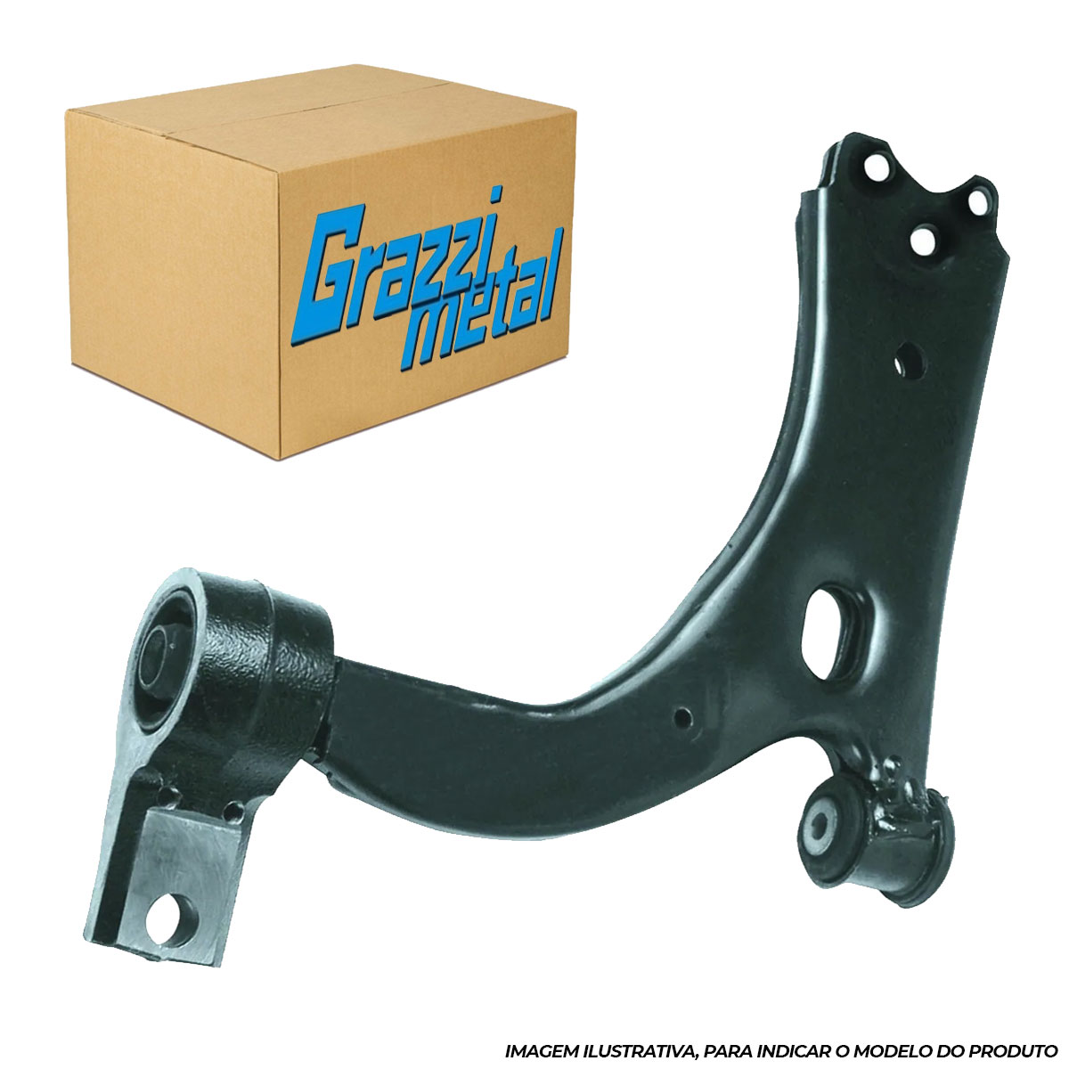 Bandeja Balança Esquerda Sem Pivô Ford Fiesta 2002 até 2008