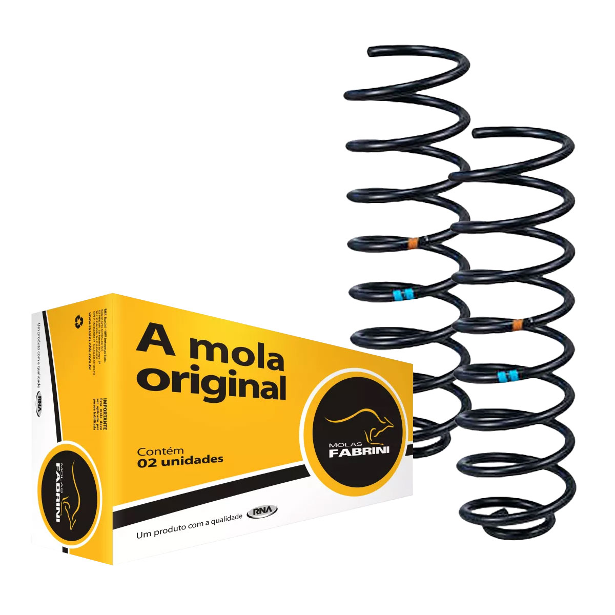 Par Molas Traseiras Passat Antigo 1973 até 1988 1.6 1.8 AP