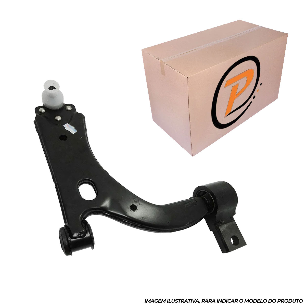 Bandeja Balança Direita Completa Novo Fiesta 2002 até 2008