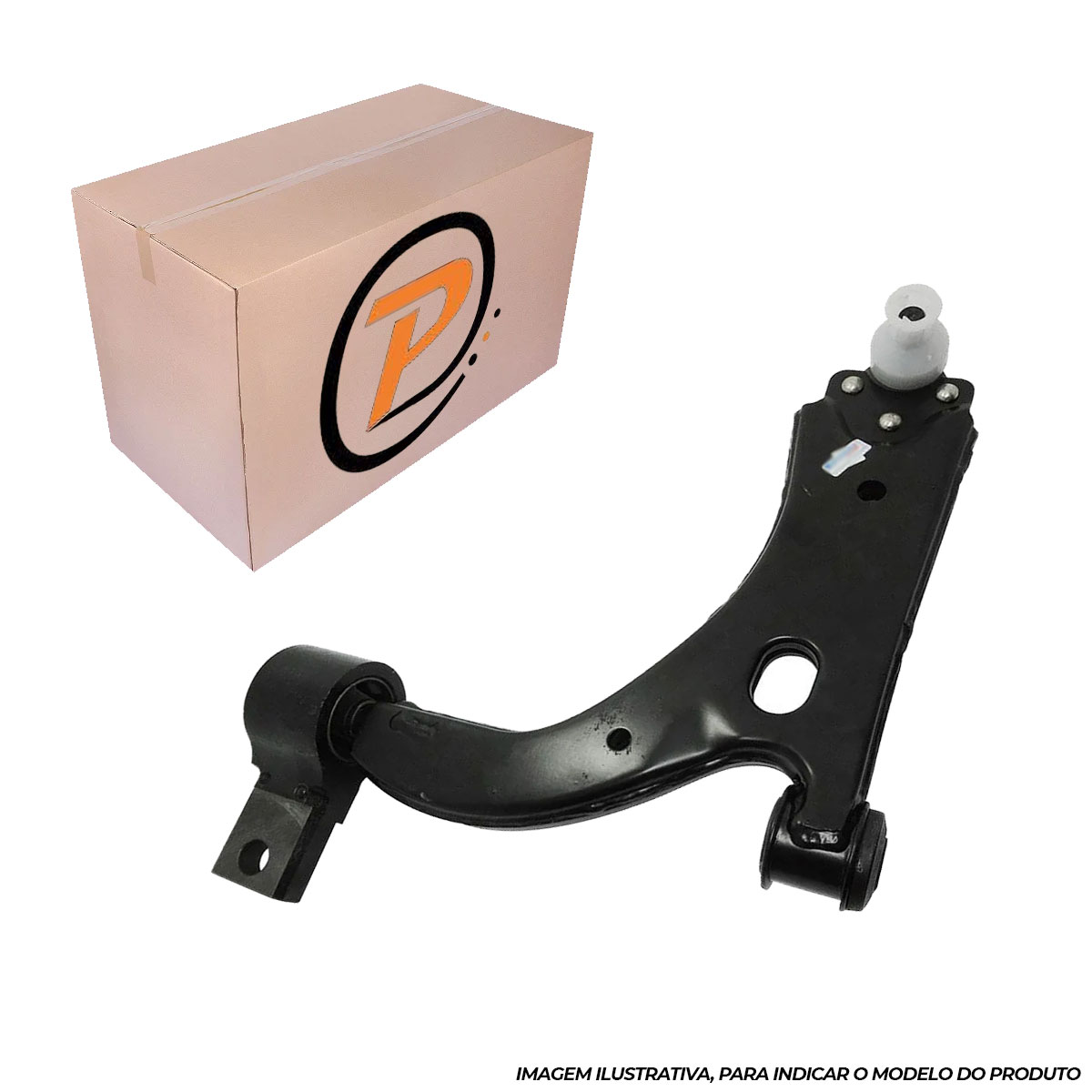 Bandeja Balança Esquerda Completa Fiesta Novo 2002 até 2008