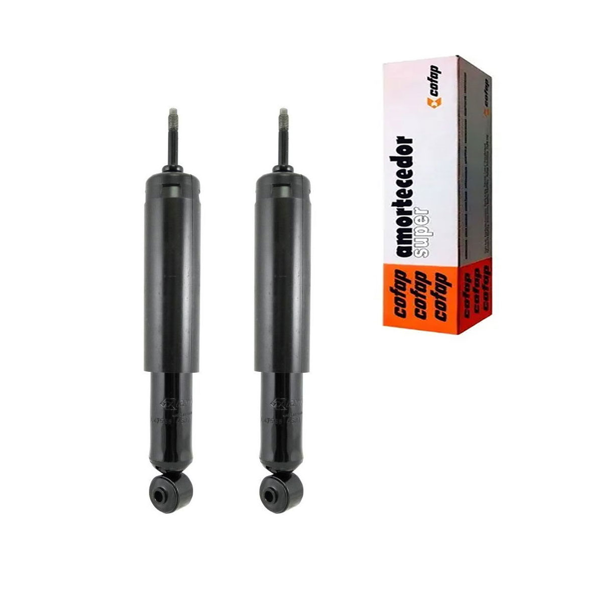 Par Amortecedores Dianteiros Chevy 500 1990 1991 1992 1993