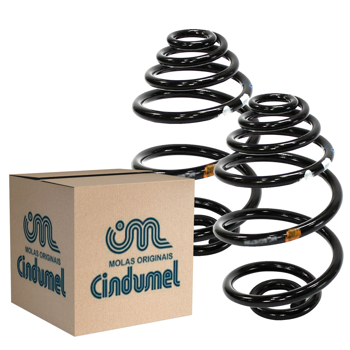 Par Molas Traseiras GNV Reforçadas Corsa Wagon 1996 até 2005