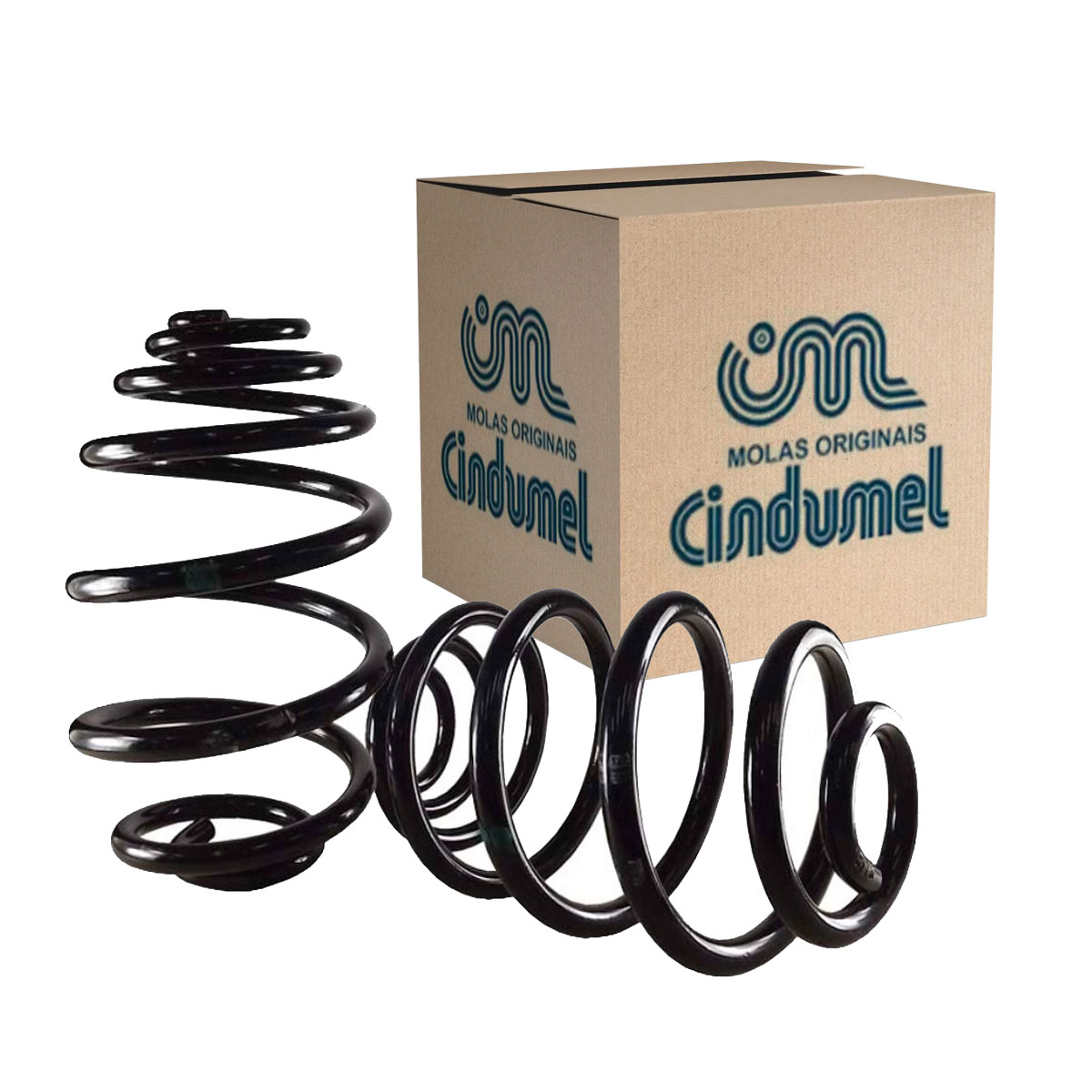 Par Molas Traseiras Originais Cindumel Celta 2000 até 2016